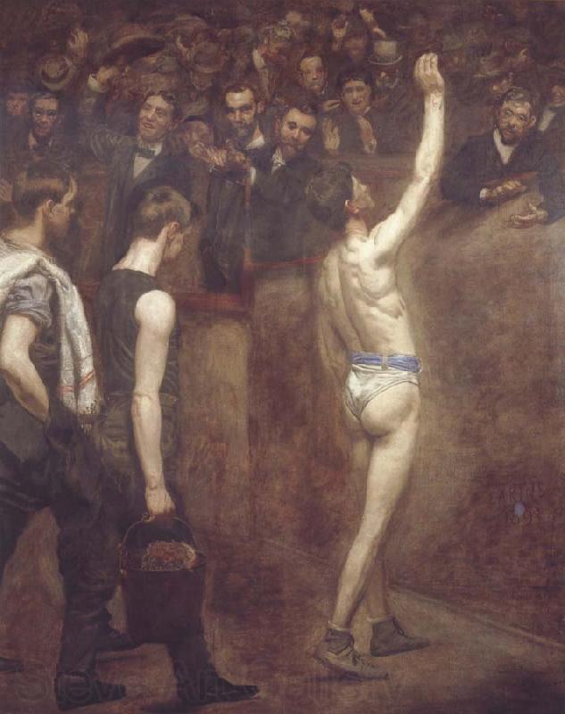 Thomas Eakins Salutat Germany oil painting art